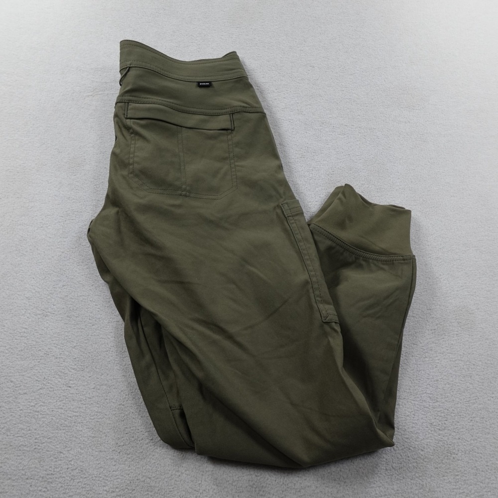 PrAna Pants Womens 2 Green Halle Jogger II Standard Fit Hiking Stretch Casual